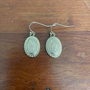 Gold dangly earrings